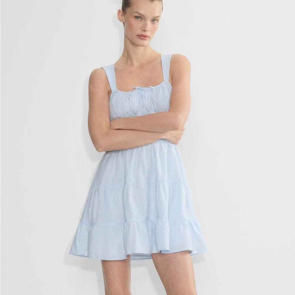 Sunday Best Blue Martine Mini Dress